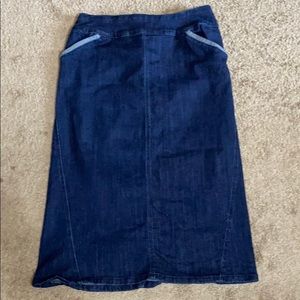 Jean skirt